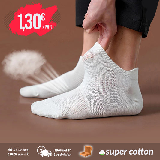 Kratke unisex pamučne čarape 40-44 (CX2)