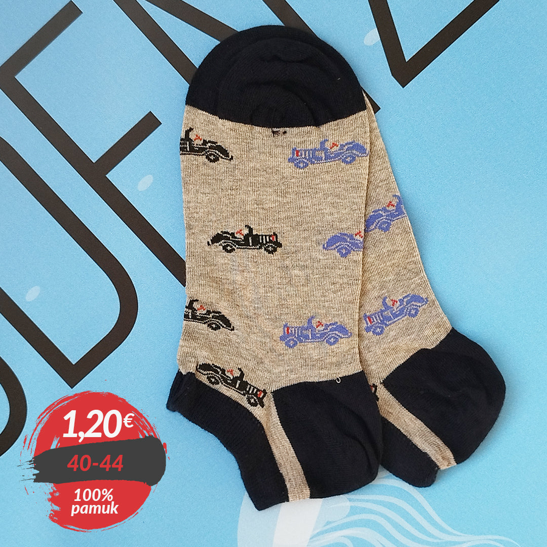 Muške kratke šarene čarape 40-44