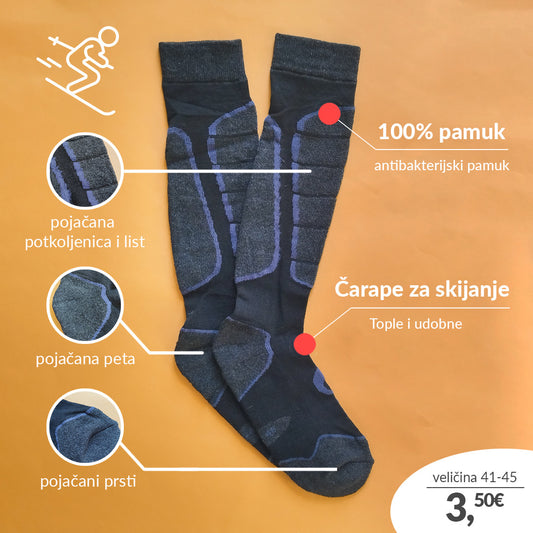Čarape za skijanje 41-45