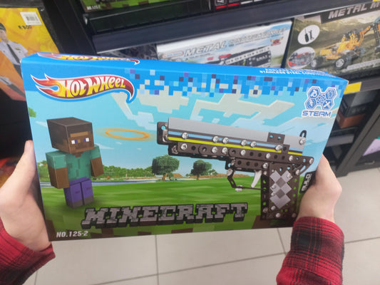 Minecraft Metalni Set za Sklapanje – STEAM Edukativna Igračka