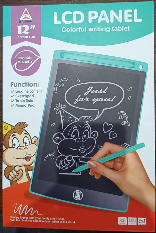 🖊️🎨 LCD Tabla za Pisanje i Crtanje – 12" Multicolor ekran