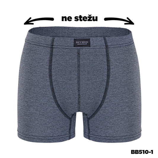 Muške bokserice koje ne stežu - t.siva