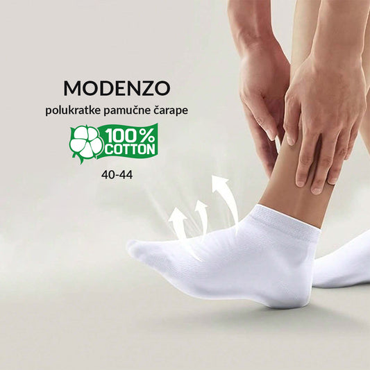 Muške polukratke čarape 40-44 - bijela