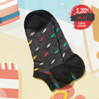 Muške kratke šarene čarape 40-44
