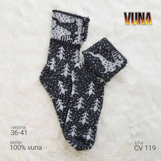 Ženske vunene pape 36-41 CV 119