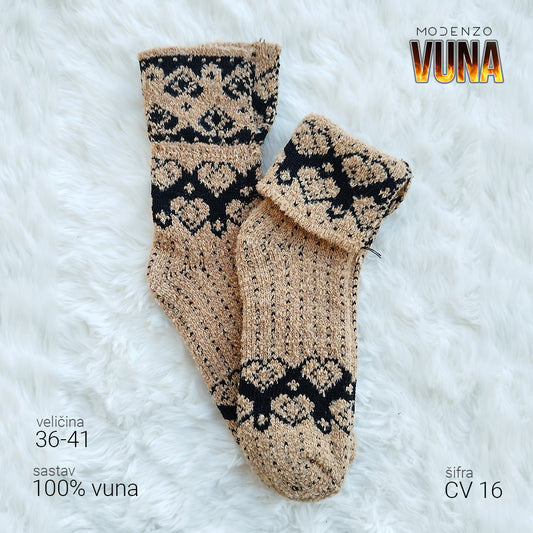 Ženske vunene pape 36-41 CV 16